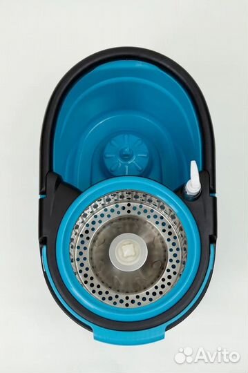 Швабра с отжимом тележка