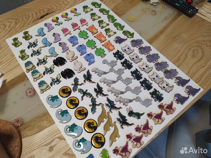 Драконы из эпоксидной смолы 2024