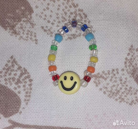 Кольцо из бисера