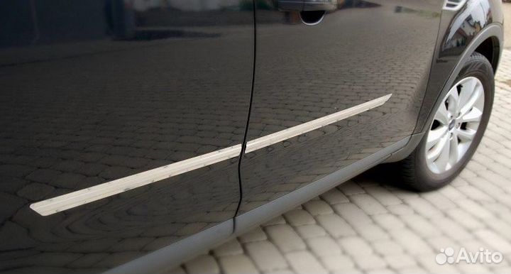 Накладка на дверь Молдинг задний 350мм