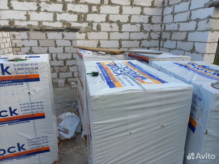 Газосиликатный блок