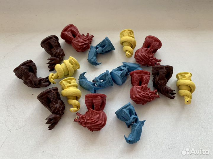 Blood rage tokens STL models