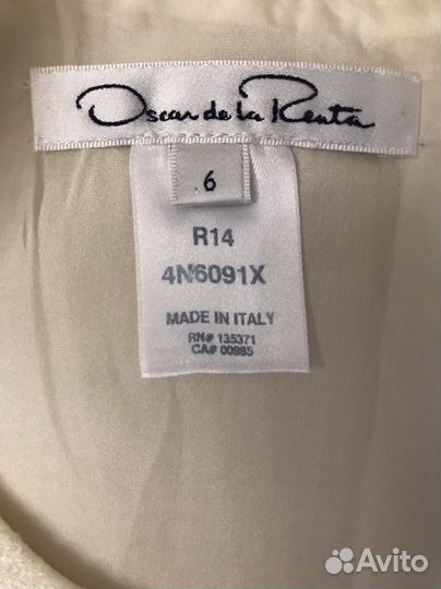 Oscar DE la renta платье 42-44