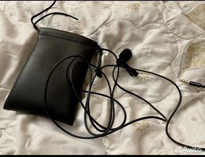 Микрофон петличный aux