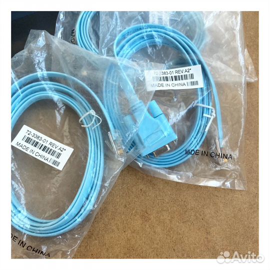 Консольный кабель Cisco COM to RJ-45