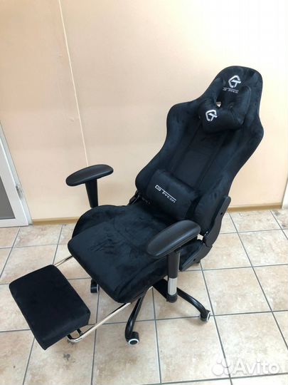 Компьютерное игровое (геймерское) кресло Велюр