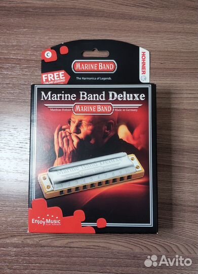 Губная гармошка Hohner Marine Band Deluxe C
