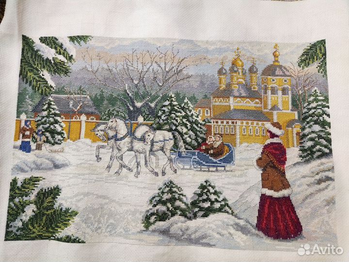 Картины, вышитые крестиком