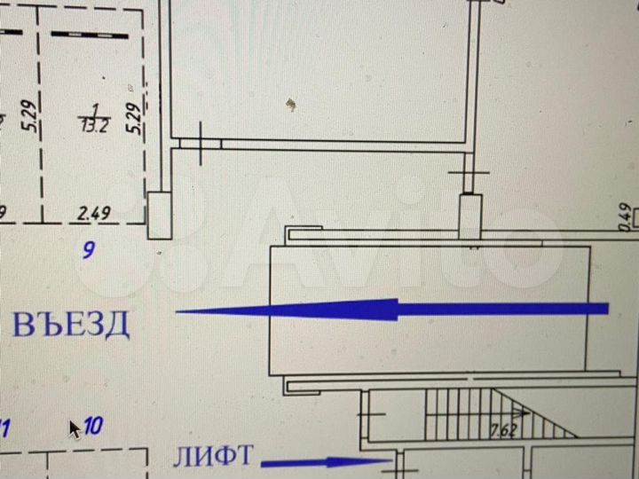 Машиноместо, 13 м²