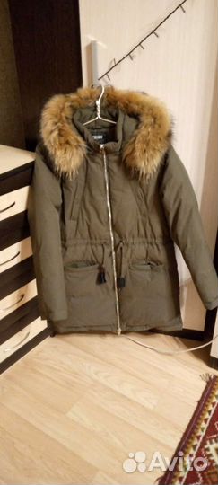 Пуховик теплый