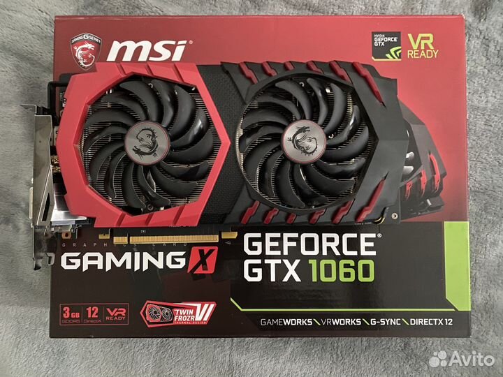 Видеокарта gtx 1060 3gb