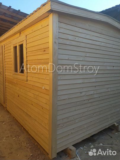 Вагончик с надежной крышей