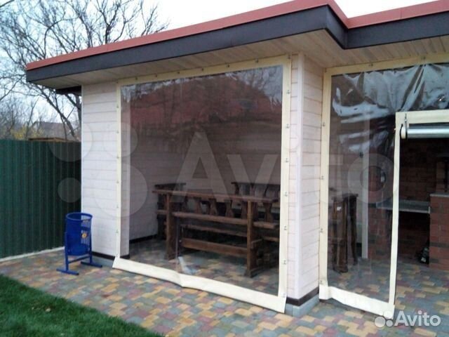 Мягкие окна для беседки, террасы, веранды