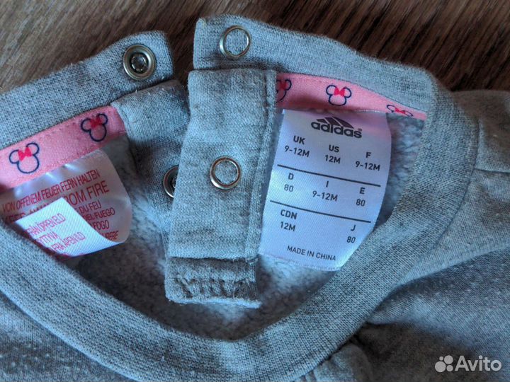 Спортивный костюм adidas для девочек 80р-р