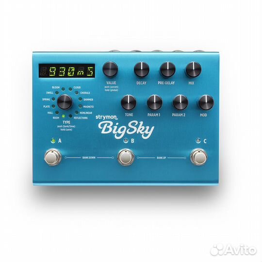 Педаль реверберации Strymon Big Sky