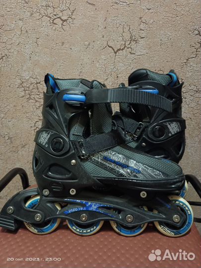 Коньки 2 в 1 хоккейные и ролики 37 - 38 - 39 - 40