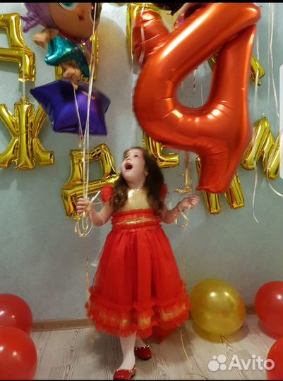 Детское нарядное платье