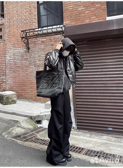 Куртка кожаная y2k opium