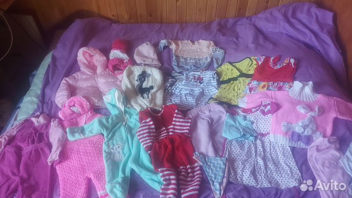 Детские вещи пакетом для девочек
