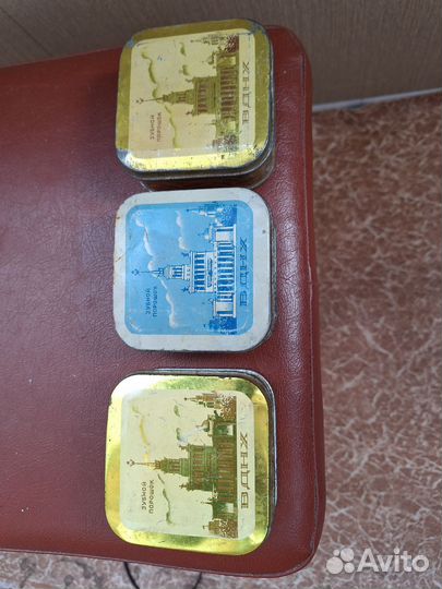 Коробки СССР (от зубного порошка)