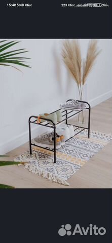 Полка для обуви обувница подставка