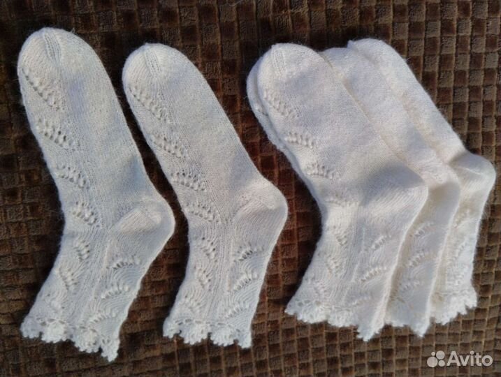 Носки женские из козьего пуха