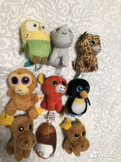 Коллекция мягких игрушек из Макдональдс