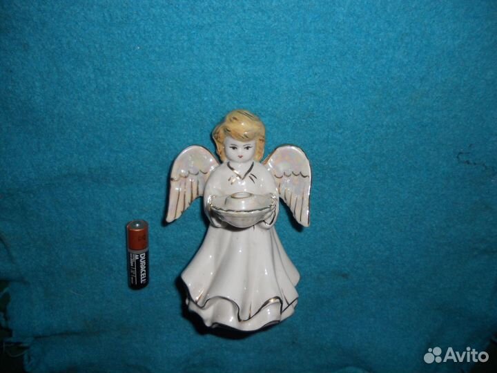 Ангел фарфор Кисловодск подсвечник без авито-доста