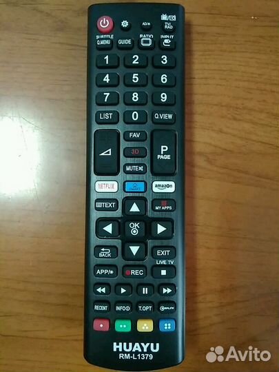 Пульт LG RM-L1379 TV универсальный