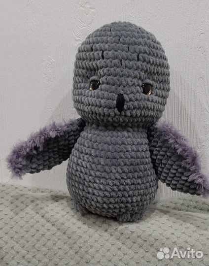 Вязаные игрушки сова амигуруми