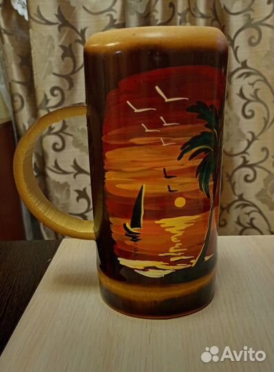 Посуда, пивные кружки 0.5 эмалированные блюда