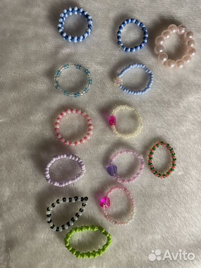 Колечки из бисера