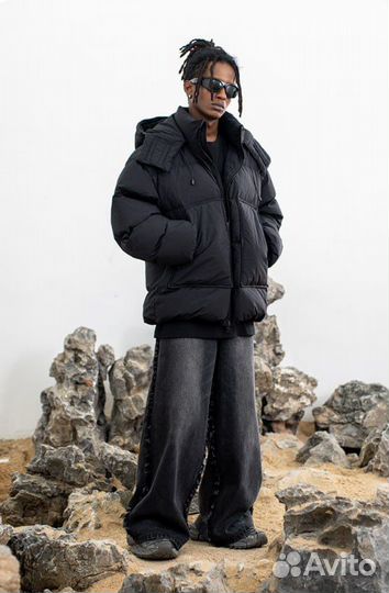 Пуховик Rick Owens style