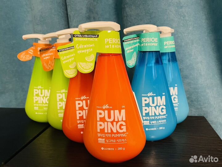 Зубная паста perioe pumping