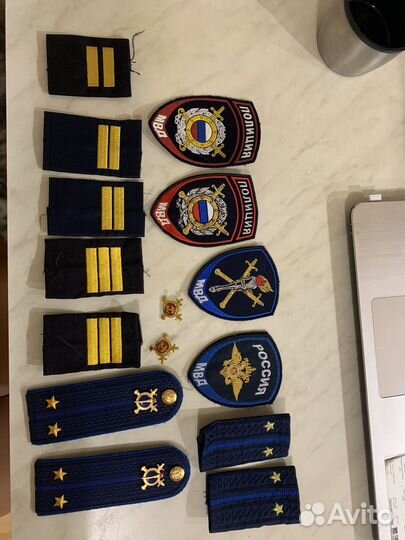 Погоны шевроны мвд