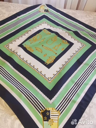 Италия винтажный платок Морские узлы