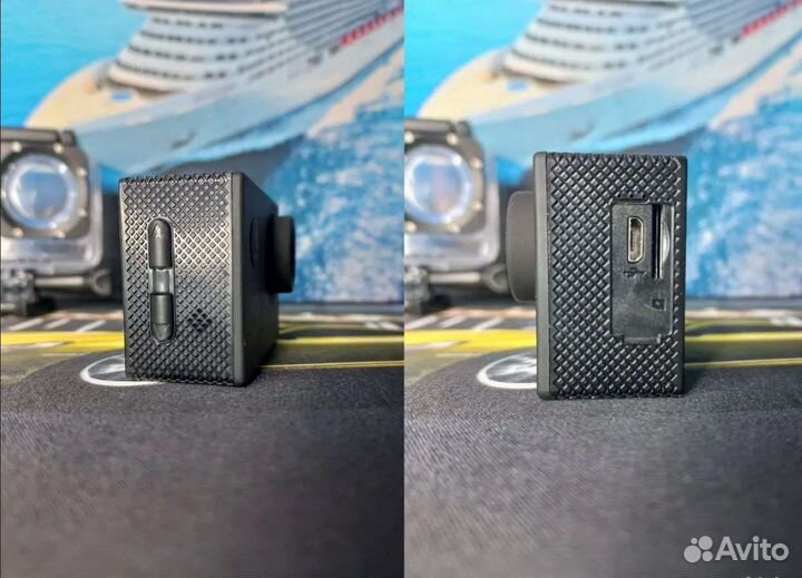 Экшн-видеокамера 4К full HD