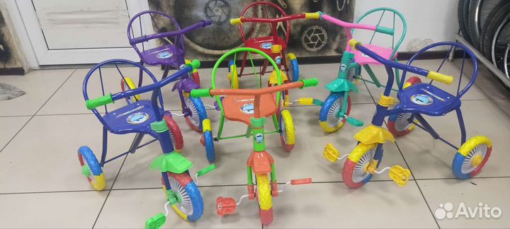 Детский трёхколёсный новый велосипед Stels pantera