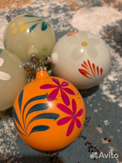 Елочные игрушки 90-е гг