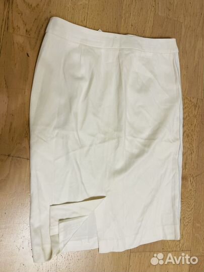 Юбка Max Mara шерсть молочный цвет