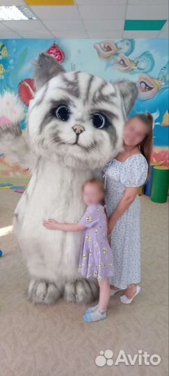 Ростовая кукла Кот Пуша поздравление в Кургане