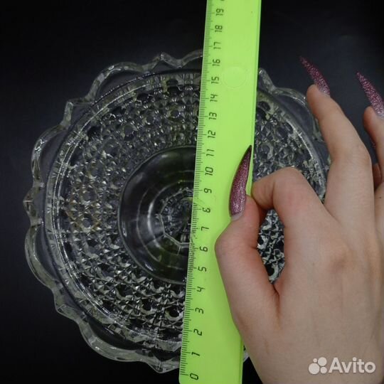 Конфетница Сахарница Бонбоньерка Ваза Хрусталь