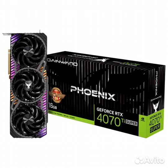 Видеокарта Gainward GeForce RTX 4070 Ti super phoenix GS 16G