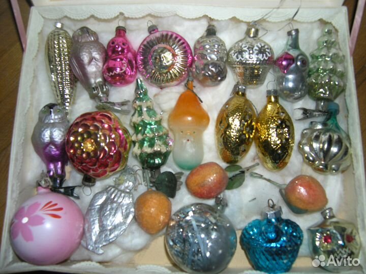 Ёлочные игрушки, украшения СССР, гдр