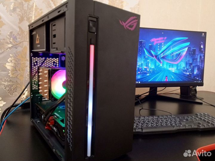 Игровой пк RTX3060MSI/12ядер/озу16gb/M2.250gb750wt