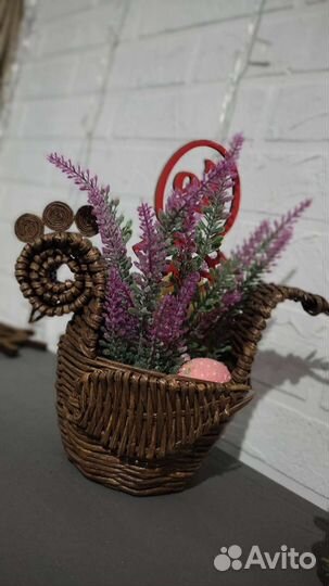 Поделка, корзина пасхальная Курочка