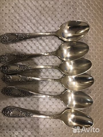 Ложки столовые мельхиор СССР