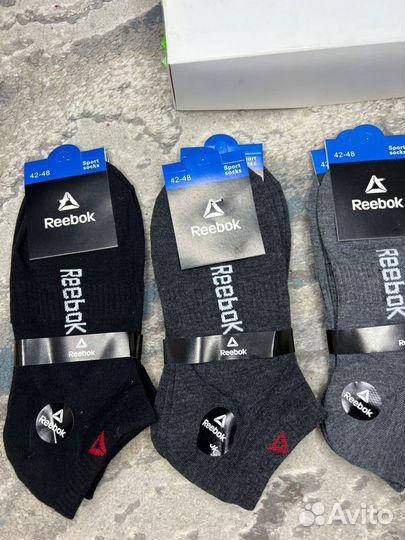 Носки мужские короткие Reebok 10 пар