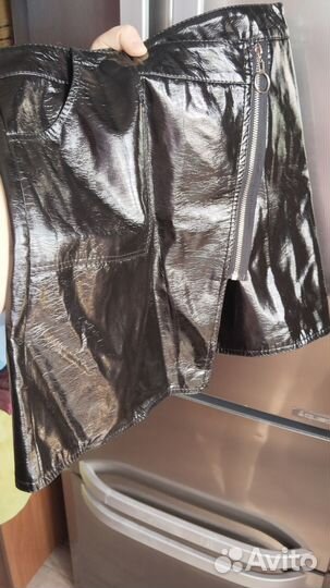 Продам юбочку мини из кожзам