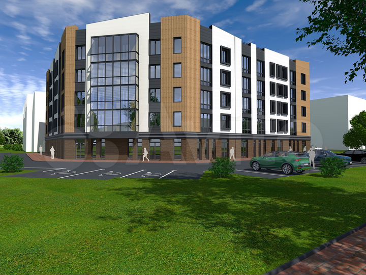 3-к. квартира, 65 м², 3/5 эт.